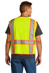 CornerStone® ANSI 107 Class 2 Mesh Zippered Two-Tone Vest