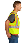 CornerStone® ANSI 107 Class 2 Mesh Zippered Two-Tone Vest