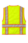 CornerStone® ANSI 107 Class 2 Mesh Zippered Two-Tone Vest