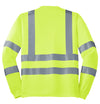 CornerStone® - ANSI 107 Class 3 Long Sleeve Snag-Resistant Reflective T-Shirt