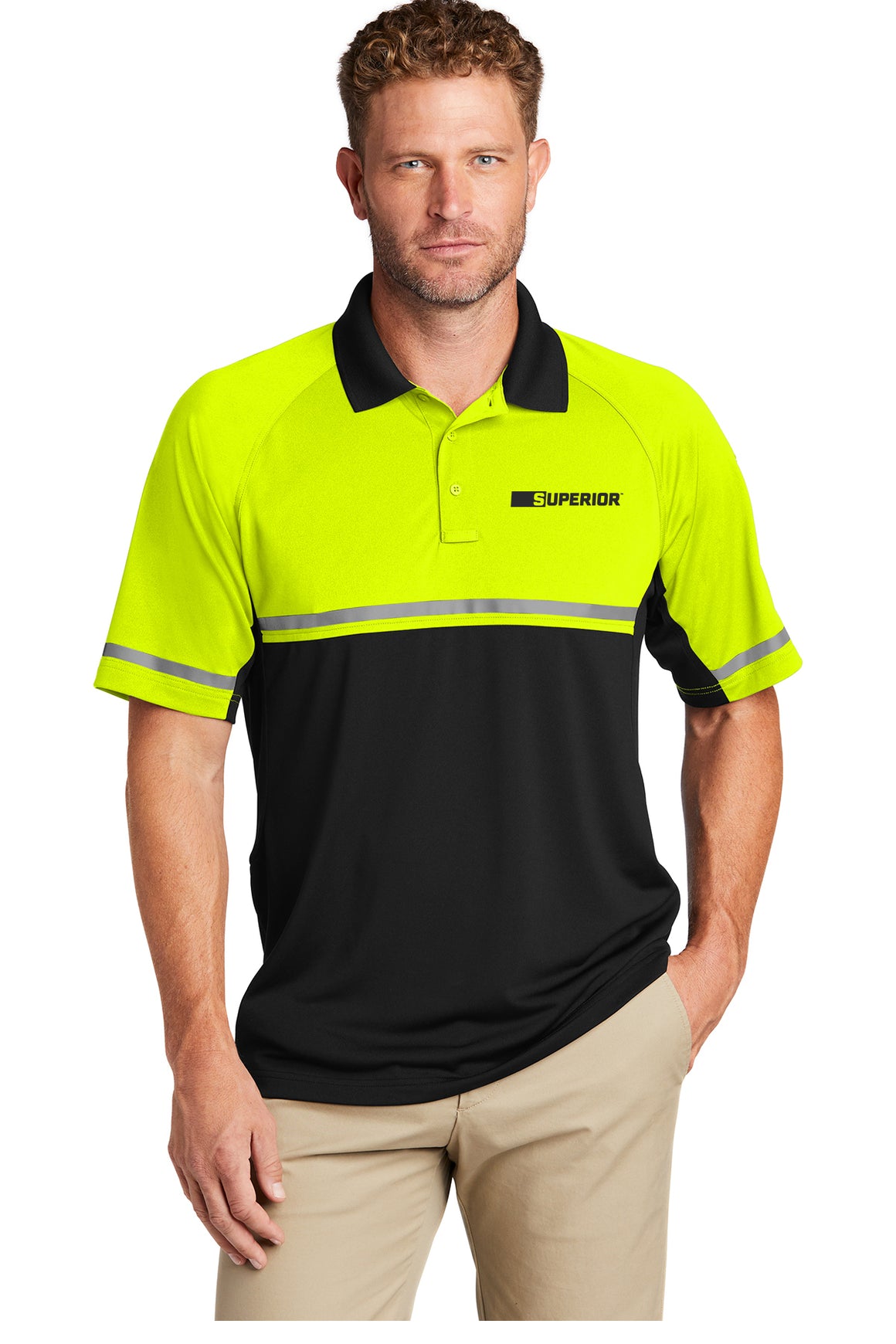 CornerStone ® Select Lightweight Snag-Proof Enhanced Visibility Polo