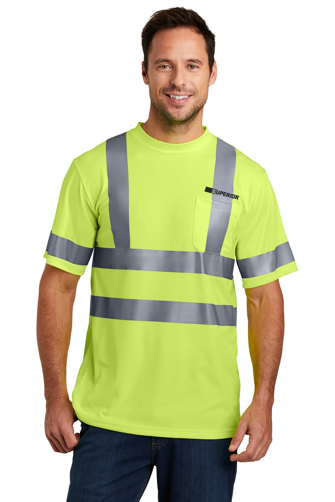 CornerStone® - ANSI 107 Class 3 Short Sleeve Snag-Resistant Reflective T-Shirt