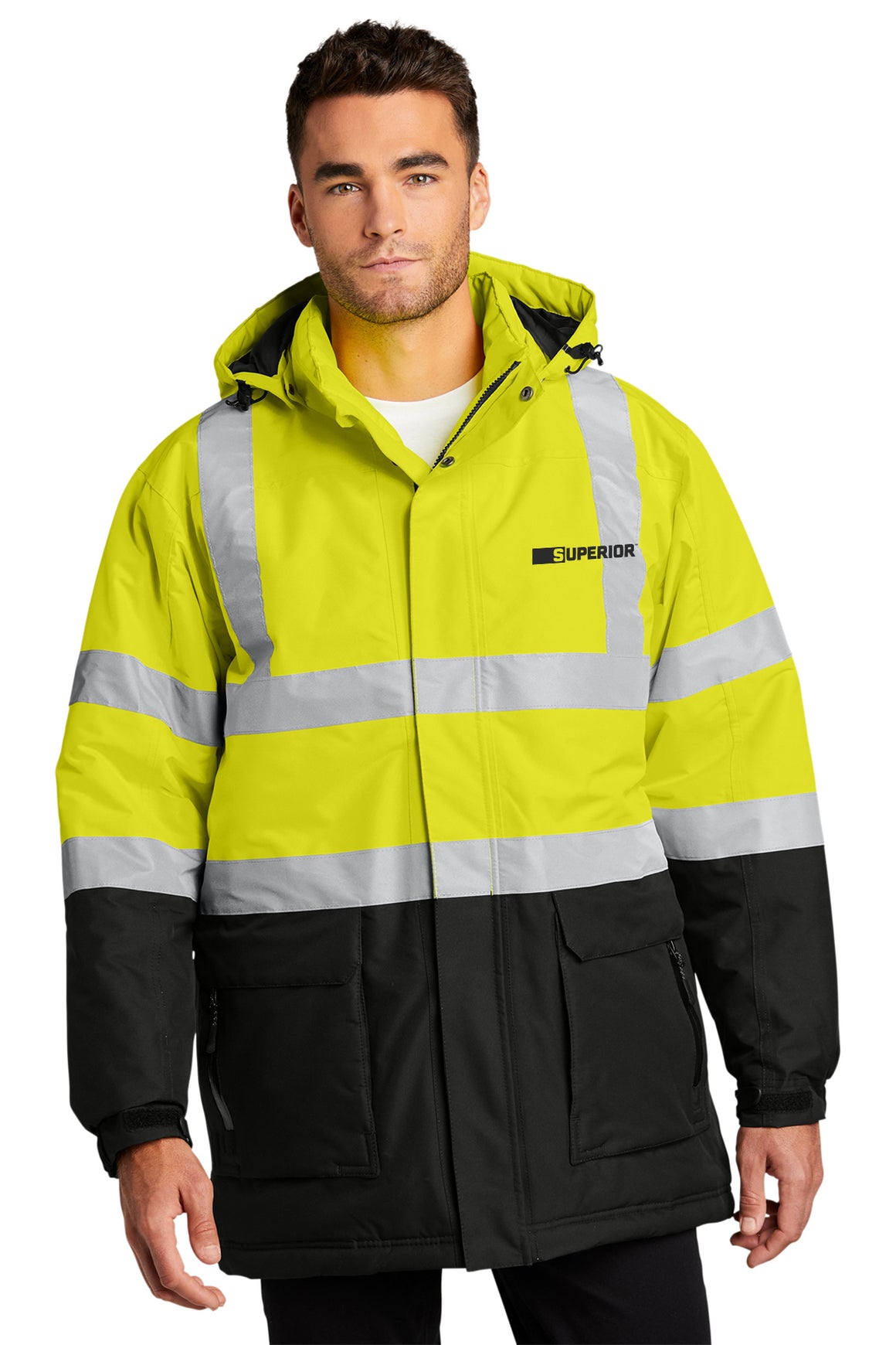 Port Authority® ANSI 107 Class 3 Safety Heavyweight Parka