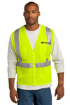 CornerStone® ANSI 107 Class 2 Mesh Zippered Vest