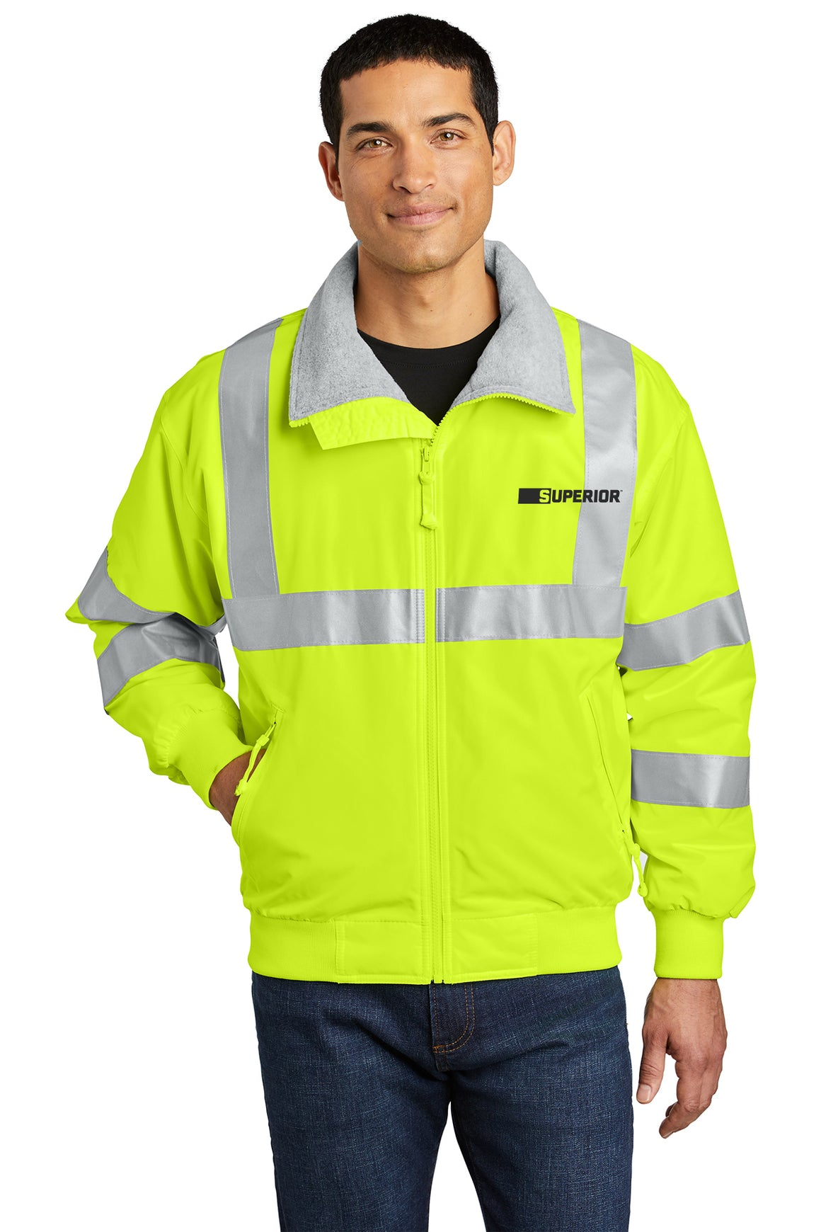 Port Authority® Enhanced Visibility Challenger™ Jacket with Reflective Taping