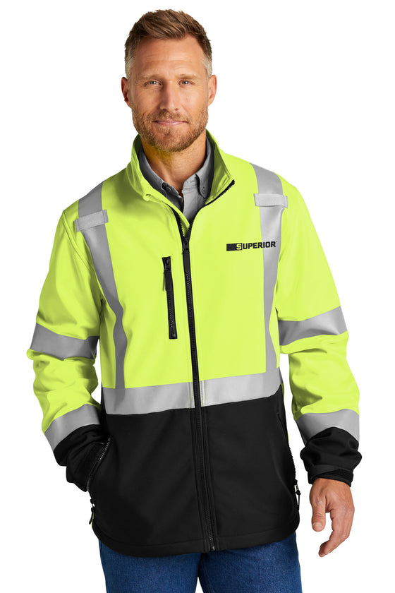 CornerStone® ANSI 107 Class 3 Soft Shell Jacket